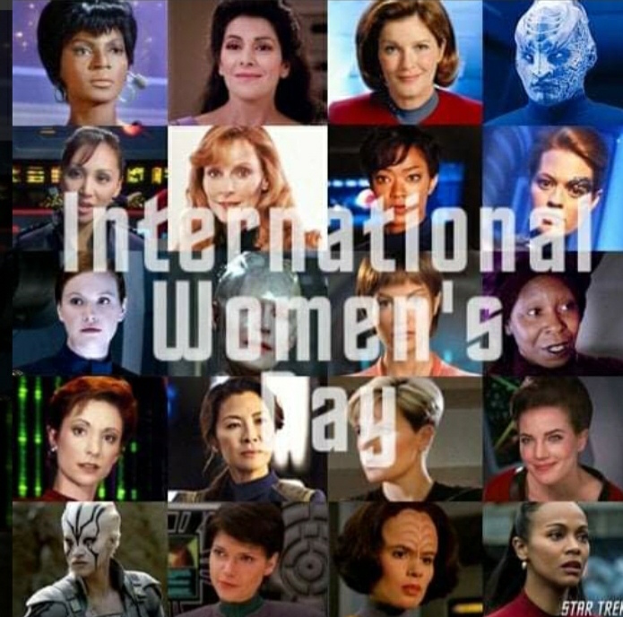 les femmes à l'honneur dans Star Trek
