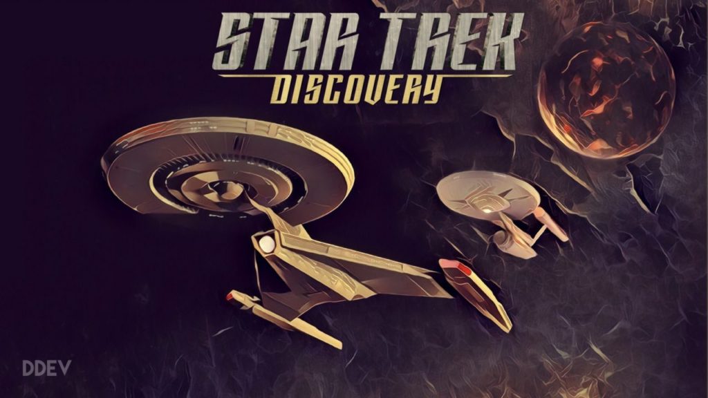 Star Trek Discovery Fan art découverte par Damien Devlin